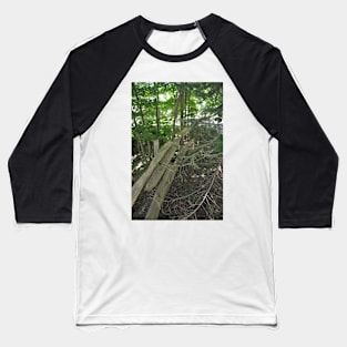 Farms and fields 4, Picket Fence Baseball T-Shirt